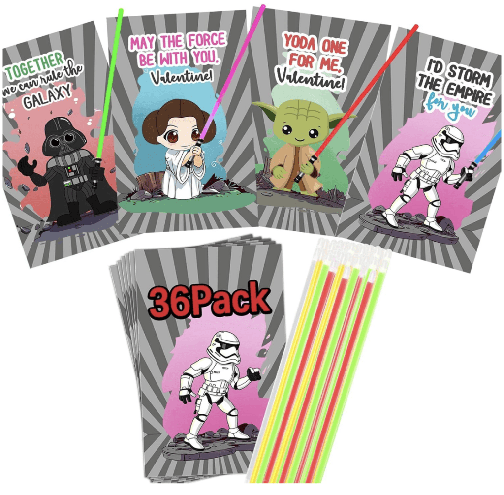 36-pack of Valentine’s Day Cards!